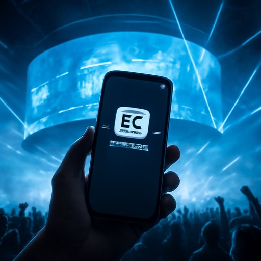 EK77 মোবাইলে EK77 App আইকন আর সিগনাল বার